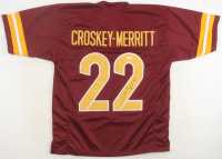 Jacory Croskey-Merritt Signed Jersey (JSA) at PristineAuction.com