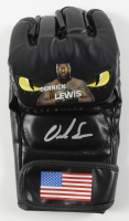Derrick Lewis Signed MMA Custom USA Glove (Beckett) at PristineAuction.com