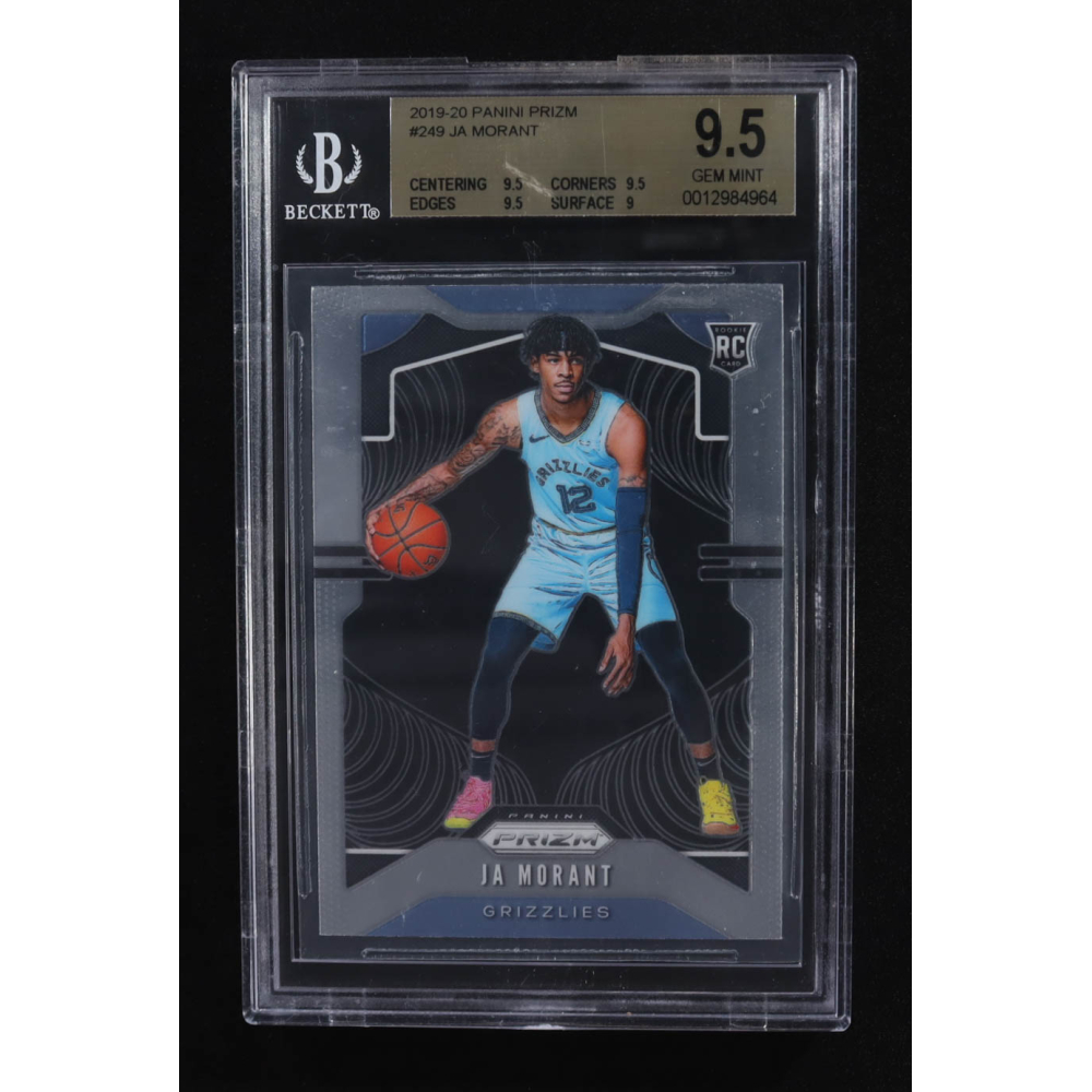 Ja Morant 2019-20 Panini Prizm #249 RC (BGS 9.5) at PristineAuction.com