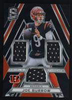 Joe Burrow 2024 Panini Spectra Triple Threats Materials #2 #93/99 at PristineAuction.com