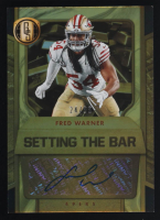 Fred Warner 2024 Panini Gold Standard Setting the Bar Autographs #6 #24/99 at PristineAuction.com