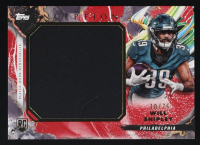Will Shipley 2024 Topps Inception Rookie Jumbo Relics Red #RJRWS #10/75 RC at PristineAuction.com