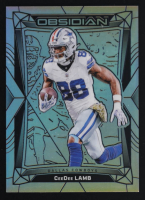 CeeDee Lamb 2024 Panini Obsidian Silver #50 #47/75 at PristineAuction.com