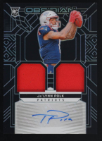 Ja'Lynn Polk 2024 Panini Obsidian Rookie Materials Ink #18 #026/299 RC at PristineAuction.com