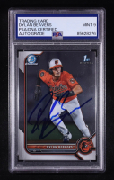 Dylan Beavers Signed 2022 Bowman Chrome Prospect #BDC160 RC (PSA | Auto 9) at PristineAuction.com