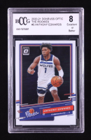 Anthony Edwards 2020-21 Donruss Optic The Rookies #5 RC (BCCG 8) at PristineAuction.com