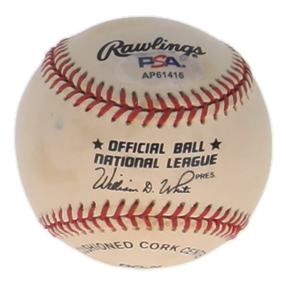 Willie McCovey Signed ONL Baseball (PSA) at PristineAuction.com Willie McCovey Signed ONL Baseball (PSA) at PristineAuction.com