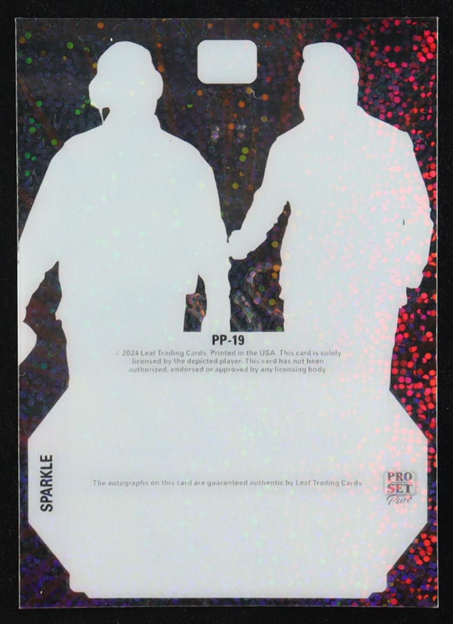 Nick Saban / Urban Meyer 2024 Leaf Pro Set Pure Pairings Holo PP-19 #1/4 at PristineAuction.com Nick Saban / Urban Meyer 2024 Leaf Pro Set Pure Pairings Holo PP-19 #1/4 at PristineAuction.com