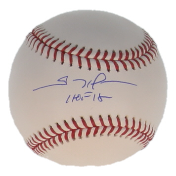 Trevor Hoffman Signed OML Baseball Inscribed "HOF 18" (JSA) at PristineAuction.com Trevor Hoffman Signed OML Baseball Inscribed "HOF 18" (JSA) at PristineAuction.com
