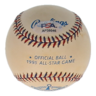 Nolan Ryan Signed 1995 All-Star Game Logo Baseball (PSA) at PristineAuction.com Nolan Ryan Signed 1995 All-Star Game Logo Baseball (PSA) at PristineAuction.com