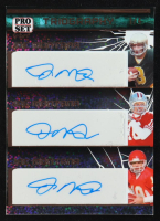 Joe Montana 2023 Pro Set Pure Triography Holo Crystal Green #T-9 #1/4 at PristineAuction.com