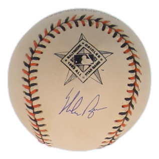 Nolan Ryan Signed 1993 All-Star Game Logo Baseball (PSA) at PristineAuction.com Nolan Ryan Signed 1993 All-Star Game Logo Baseball (PSA) at PristineAuction.com