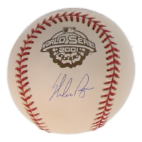 Nolan Ryan Signed 2001 World Series Logo Baseball (PSA) at PristineAuction.com
