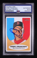 Terry Francona Signed 2010 Topps Heritage #221 (PSA) at PristineAuction.com