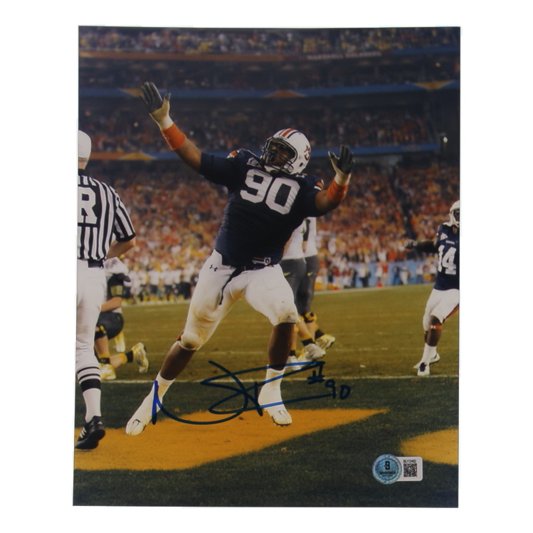 Nick Fairley Signed Tigers 8x10 Photo (Beckett) at PristineAuction.com Nick Fairley Signed Tigers 8x10 Photo (Beckett) at PristineAuction.com