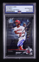 Jo Adell Signed 2017 Bowman Draft Chrome Prospects #BDC95 RC (PSA) at PristineAuction.com