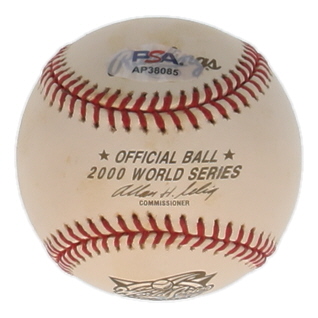 Nolan Ryan Signed 2000 World Series Logo Baseball (PSA) at PristineAuction.com Nolan Ryan Signed 2000 World Series Logo Baseball (PSA) at PristineAuction.com
