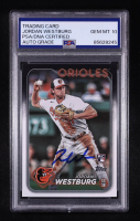Jordan Westburg Signed 2024 Topps #66 RC (PSA | Auto 10) at PristineAuction.com