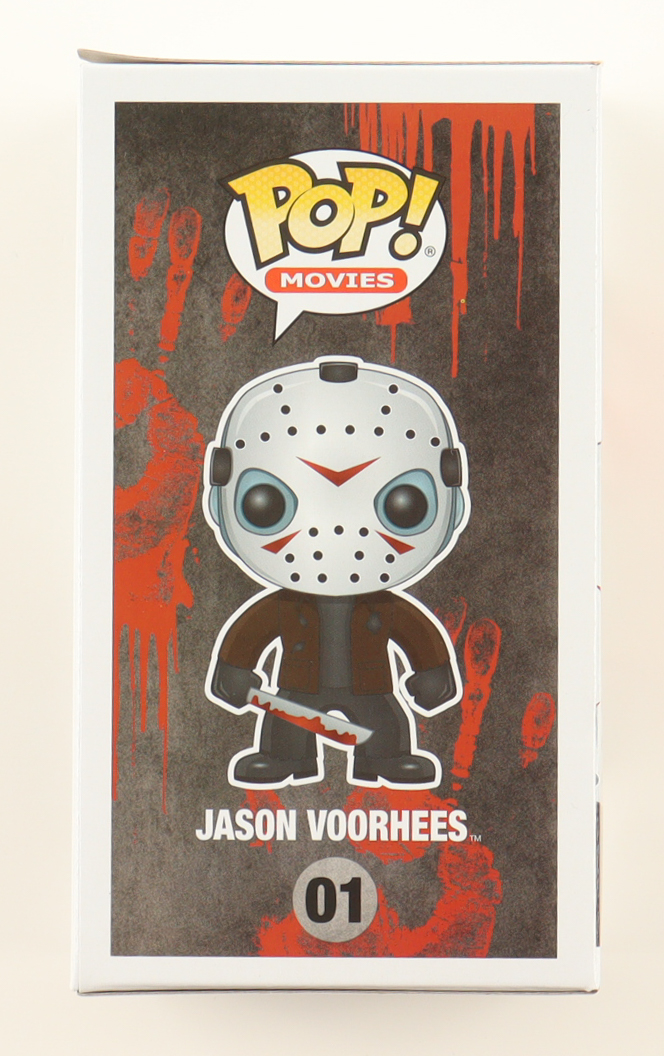 Ari Lehman Signed "Friday the 13th" #01 Jason Voorhees Funko Pop! Vinyl Figure Inscribed "F*** Freddy He's My B****!" & "Jason 1" (JSA) at PristineAuction.com Ari Lehman Signed "Friday the 13th" #01 Jason Voorhees Funko Pop! Vinyl Figure Inscribed "F*** Freddy He's My B****!" & "Jason 1" (JSA) at PristineAuction.com