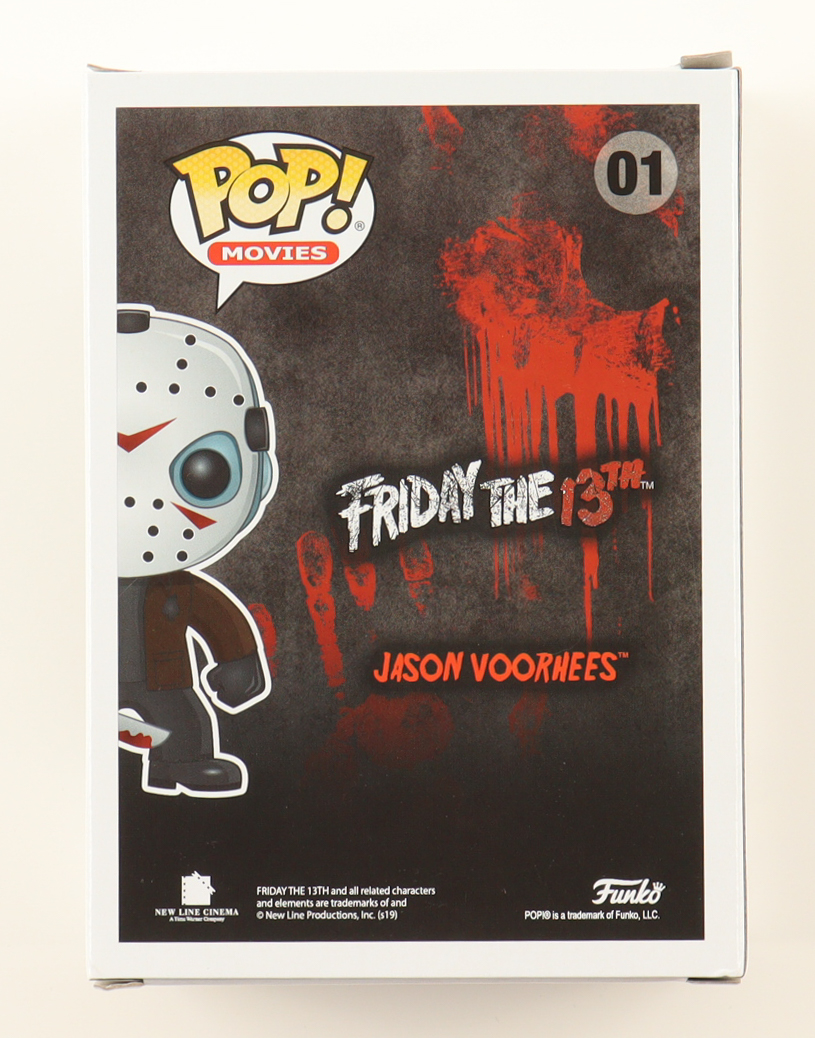Ari Lehman Signed "Friday the 13th" #01 Jason Voorhees Funko Pop! Vinyl Figure Inscribed "F*** Freddy He's My B****!" & "Jason 1" (JSA) at PristineAuction.com Ari Lehman Signed "Friday the 13th" #01 Jason Voorhees Funko Pop! Vinyl Figure Inscribed "F*** Freddy He's My B****!" & "Jason 1" (JSA) at PristineAuction.com
