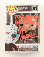 Ari Lehman Signed "Friday the 13th" #01 Jason Voorhees Funko Pop! Vinyl Figure Inscribed "F*** Freddy He's My B****!" & "Jason 1" (JSA) at PristineAuction.com