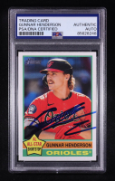 Gunnar Henderson Signed 2025 Topps Heritage #174 (PSA) at PristineAuction.com