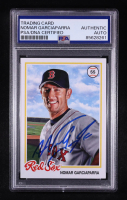 Nomar Garciaparra Signed 2022 Topps Archives #170 (PSA) at PristineAuction.com