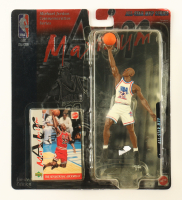 Michael Jordan Bulls LE 1999 Maximum Air Hoops All-Star MVP Series Commemorative Action Figure With Upper Deck Card at PristineAuction.com