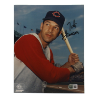 Tito Francona Signed Indians 8x10 Photo (Beckett) at PristineAuction.com