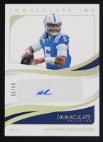Anthony Richardson 2024 Immaculate Collection Immaculate Ink #4 #09/25 at PristineAuction.com