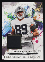 Brock Bowers 2024 Topps Inception Freshman Initiation Jerseys #FI3 #034/150 RC at PristineAuction.com