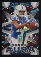 Adonai Mitchell 2024 Panini Spectra Rookie Aura Interstellar #21 #09/50 RC at PristineAuction.com