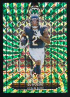 D.J. Moore 2024 Panini Mosaic Mosaic Green Swirl #38 #13/13 at PristineAuction.com