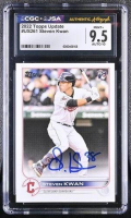 Steven Kwan Signed 2022 Topps Update #US261 RC (CGC 9.5 | Auto 10) at PristineAuction.com