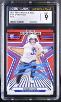 Braden Fiske Signed 2024 Panini Rookies & Stars Red #109 (CGC 9) at PristineAuction.com