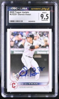 Steven Kwan Signed 2022 Topps Update #US261 RC (CGC 9.5 | Auto 10) at PristineAuction.com