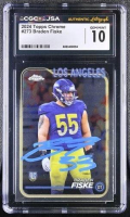 Braden Fiske Signed 2024 Topps Chrome #273 RC (CGC 10) at PristineAuction.com