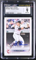 Steven Kwan Signed 2022 Topps Update #US261 RC (CGC 9 | Auto 10) at PristineAuction.com
