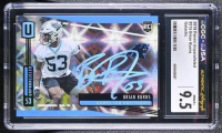 Brian Burns Signed 2019 Panini Unparalleled Galactic #215 RC (CGC 9.5) at PristineAuction.com