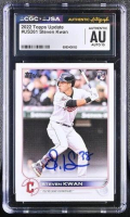 Steven Kwan Signed 2022 Topps Update #US261 RC (CGC | Auto 10) at PristineAuction.com
