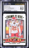 Trent McDuffie Signed 2023 Donruss Champ is Here #11 (CGC | Auto 9) at PristineAuction.com
