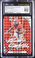Nolan Smith Signed 2023 Panini Mosaic Draft Picks Red #34 (CGC | Auto 9) at PristineAuction.com