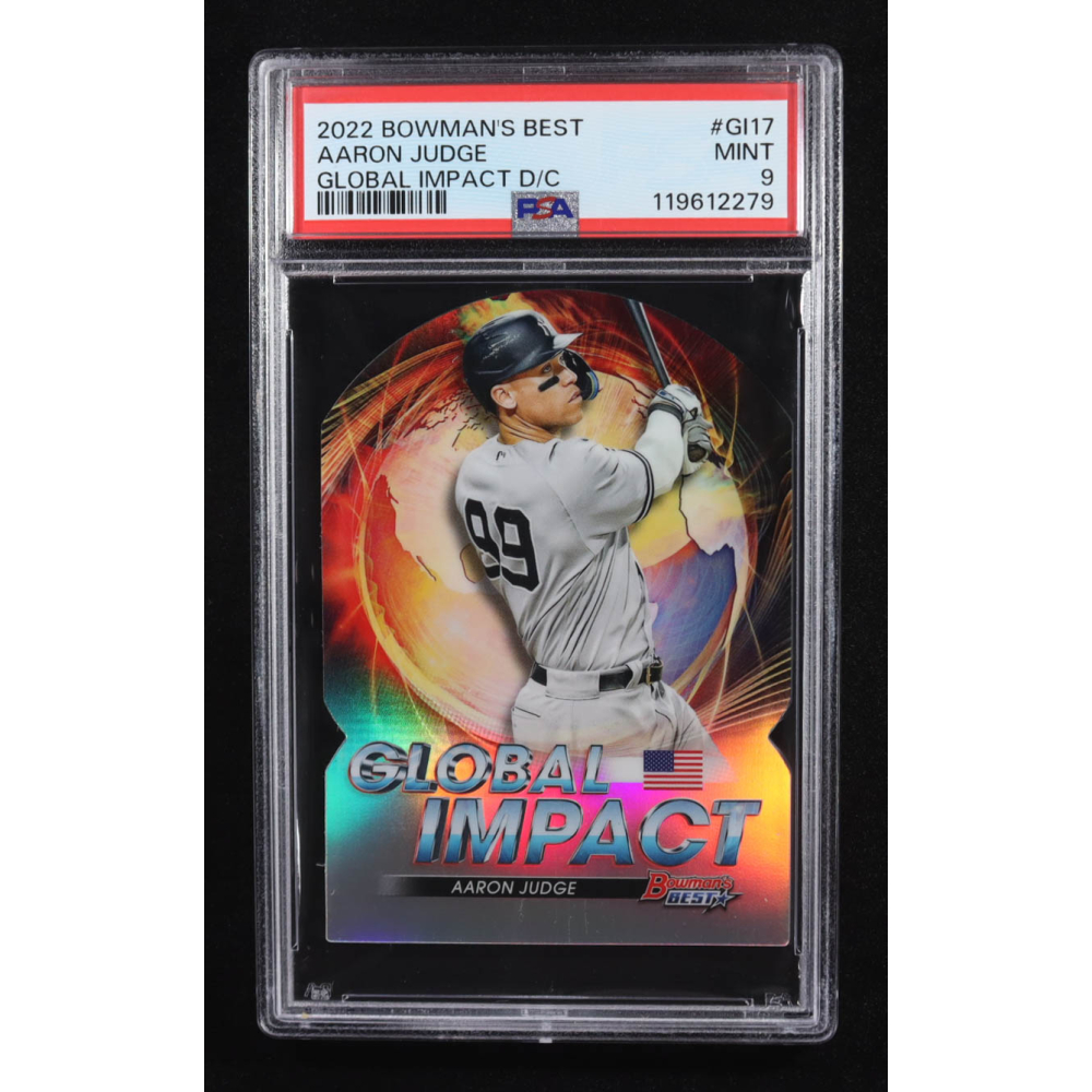 Aaron Judge 2022 Bowman's Best Global Impact #GI17 (PSA 9) at PristineAuction.com