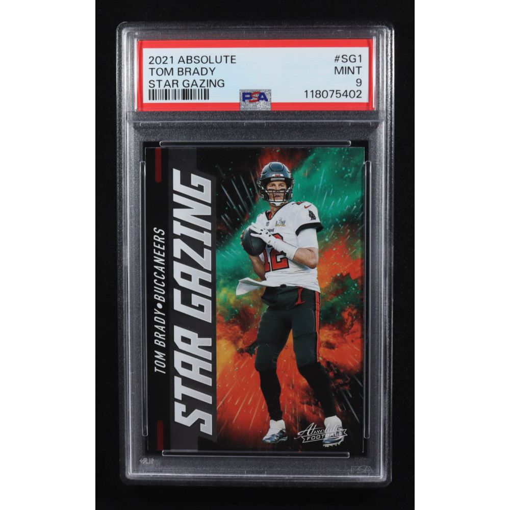 Tom Brady 2021 Absolute Star Gazing #1 (PSA 9) at PristineAuction.com