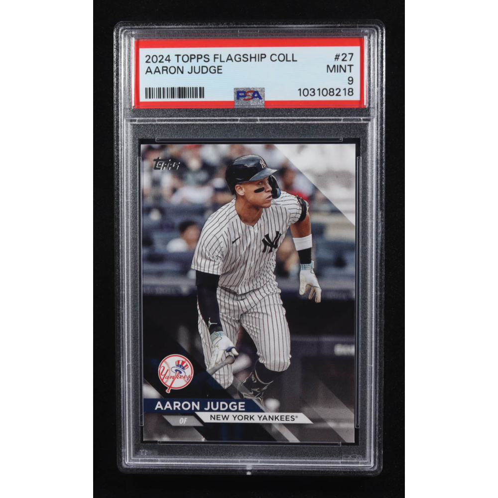 Aaron Judge 2024 Topps Flagship Collection #27 (PSA 9) at PristineAuction.com