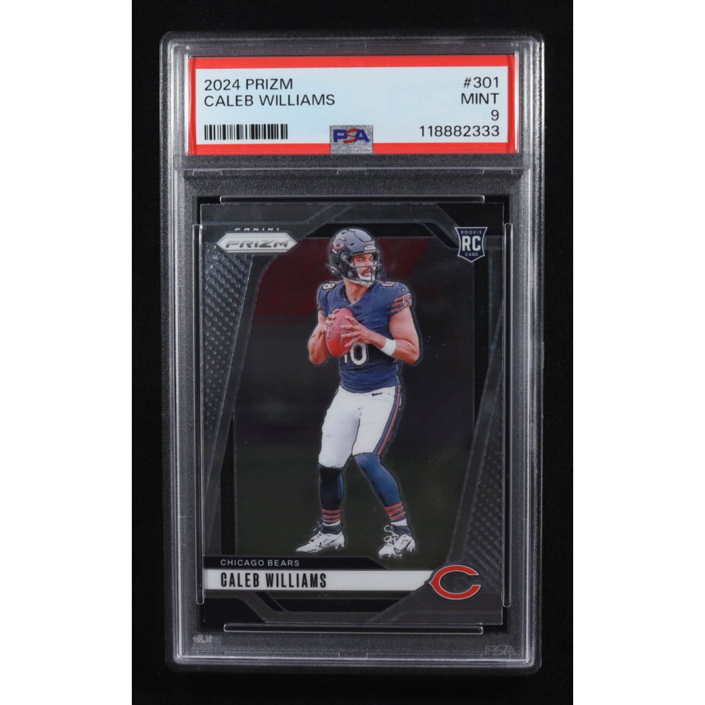 Caleb Williams 2024 Panini Prizm #301 RC (PSA 9) at PristineAuction.com