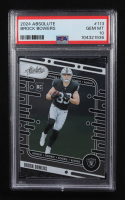 Brock Bowers 2024 Absolute #113 RC (PSA 10) at PristineAuction.com