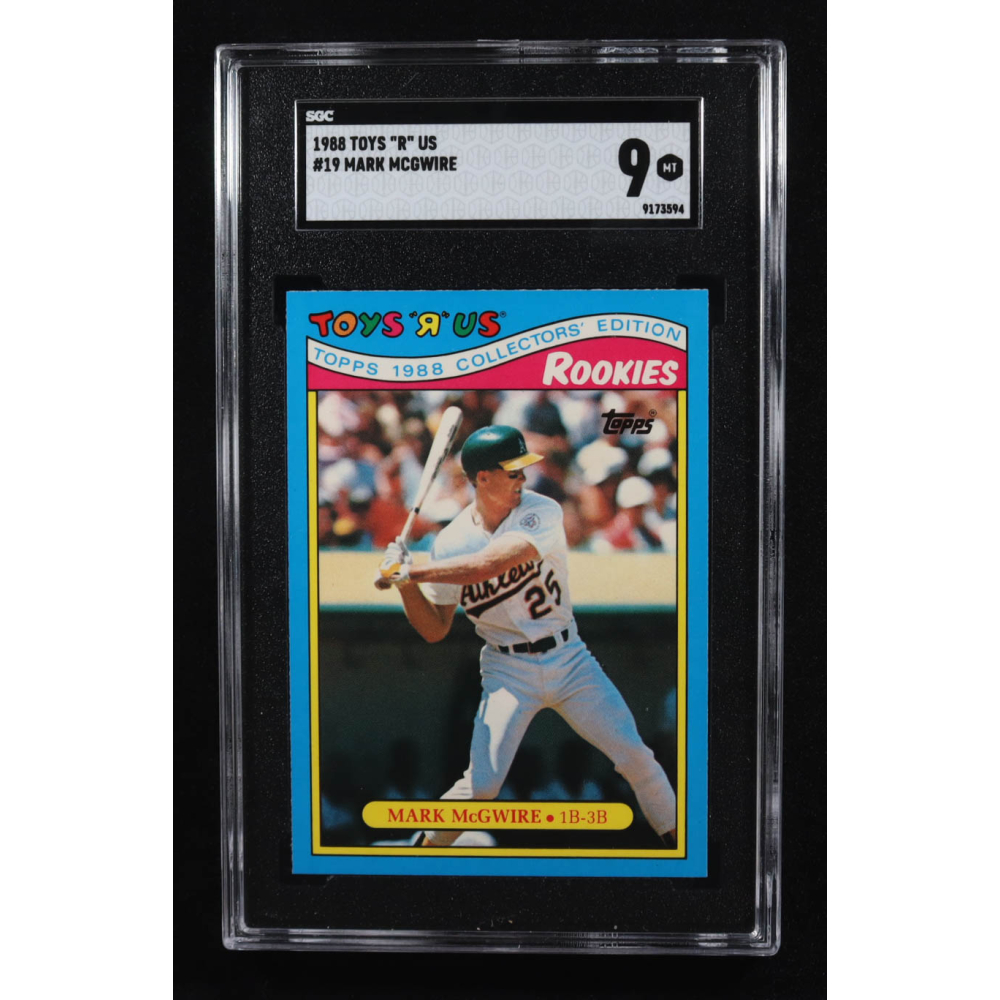 Mark McGwire 1988 Toys'R'Us Rookies #19 (SGC 9) at PristineAuction.com