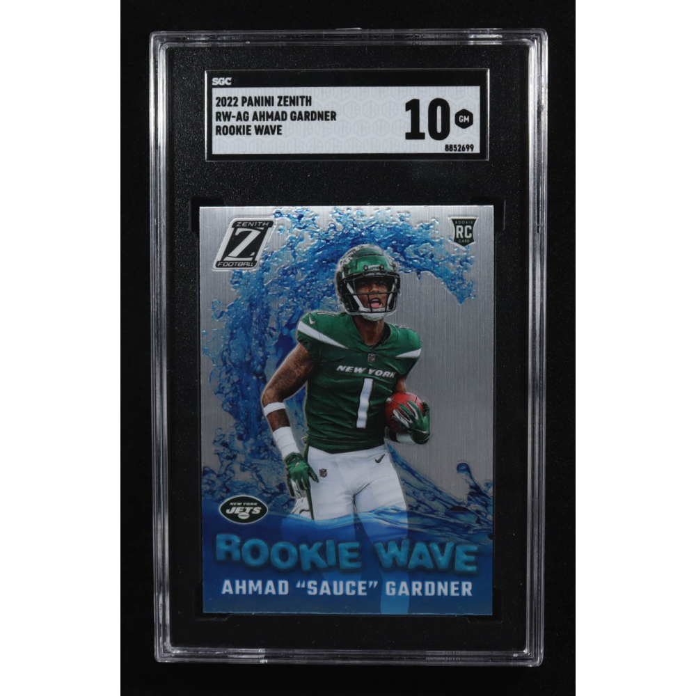 Ahmad Gardner 2022 Zenith Rookie Wave #29 RC (SGC 10) at PristineAuction.com
