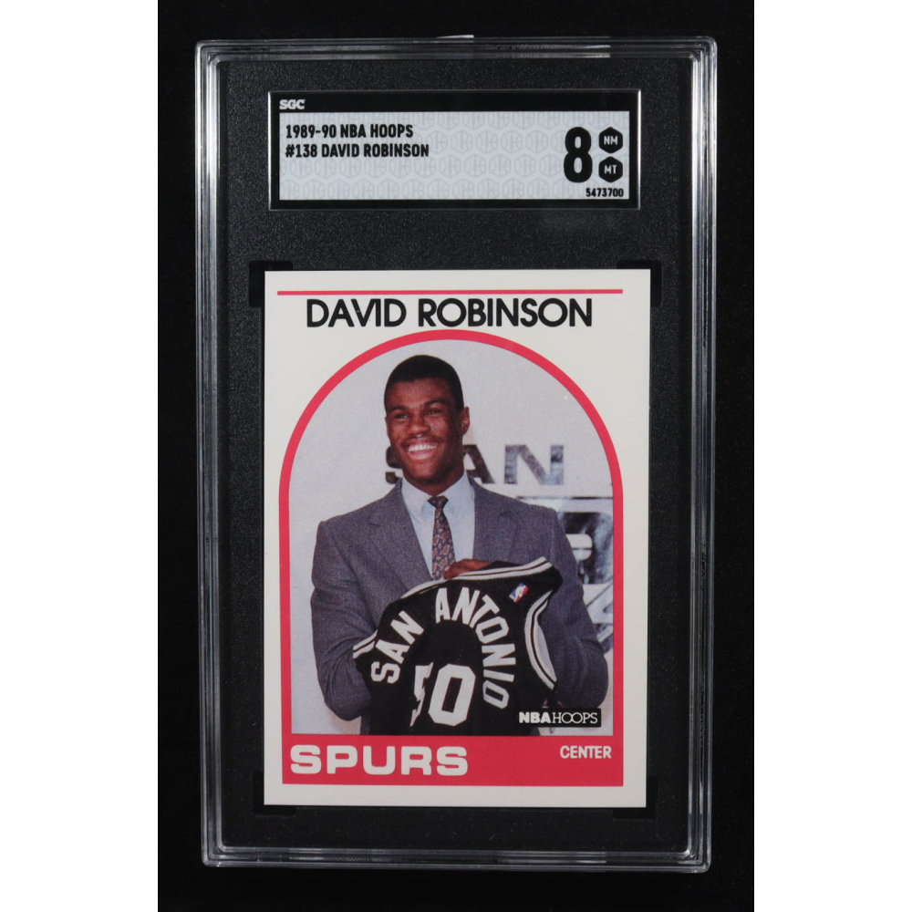 David Robinson 1989-90 Hoops #138 SP RC (SGC 9) at PristineAuction.com